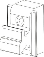 OSMO ALU-CLADDING Befestigungsclip VE10