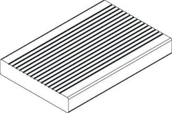 OSMO Terrassendiele Thermo-Fichte - geriffelt 